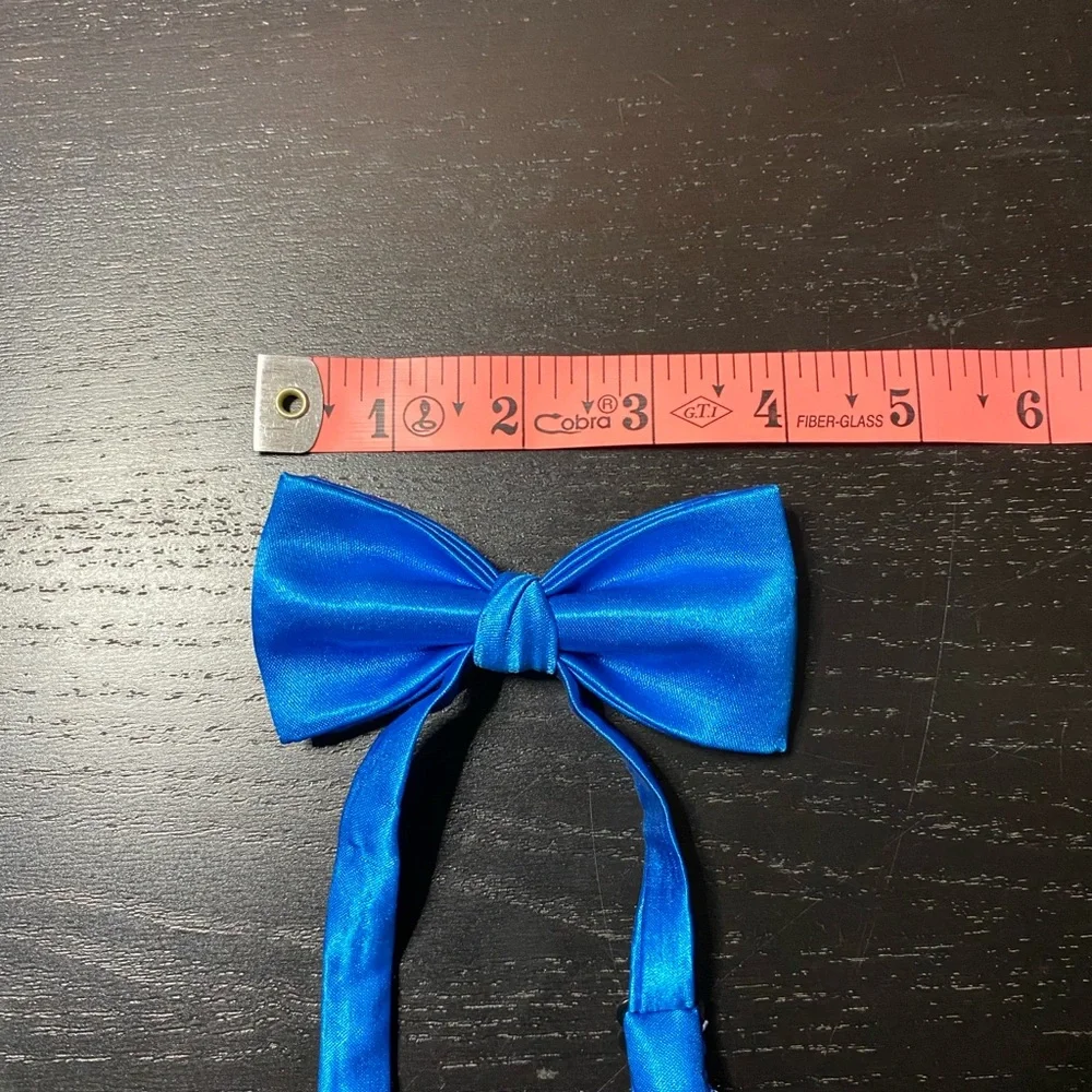 Blue Kids Bow Tie